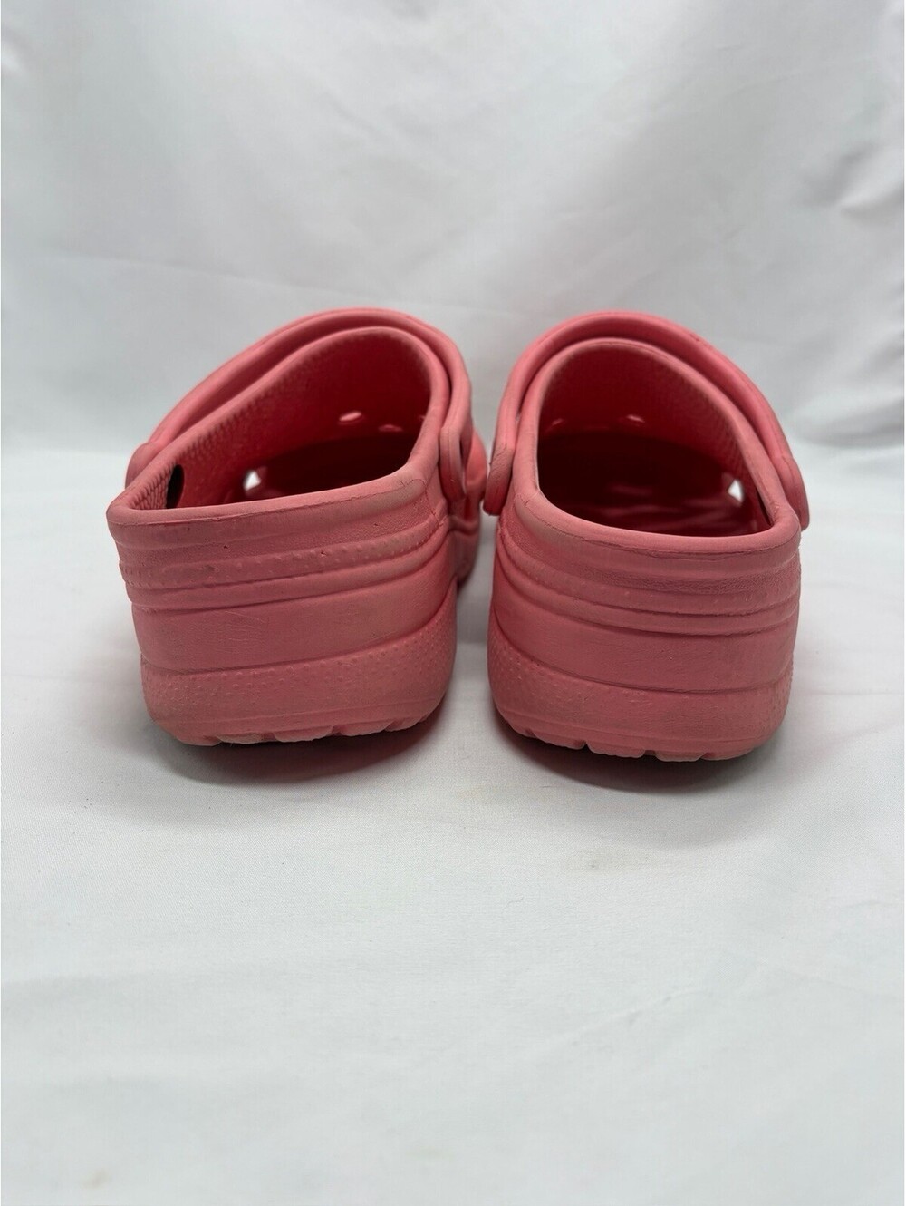 Crocs Pink Slip On Shoes Size 12-14 Womens 10-11 Mens - Picture 6 of 9